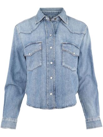 Citizens Of Humanity Camicia con colletto dritto - Blu