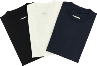 Jil Sander 3-Pack T-shirtenset met korte mouwen - Dames - T-shirts - Veelkleurig - S - Katoen - Tops