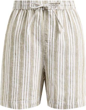Tommy Bahama Beach Breeze Dobby Linen Blend Easy Drawstring Shorts in Sea Clay at Nordstrom, Size X-Large