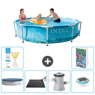 Intex Piscina Con Estructura Redonda - 305x76 Cm - 7-piezas S154