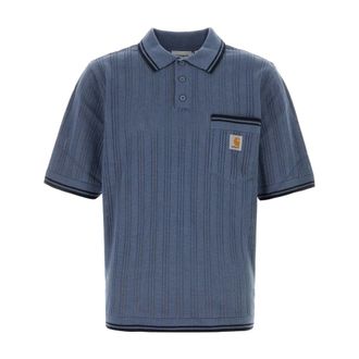 Carhartt Work in Progress Carhartt Wip, Polo Shirts, male, Blue, Size: S Ramsey Polo