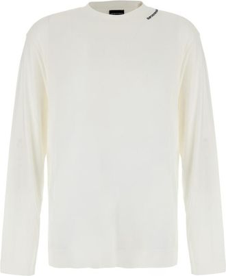Emporio Armani Off White Logo T-Shirt