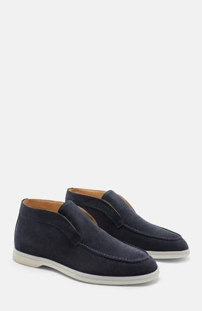 Scarosso Leonardo Boots in Blue - Suede at Nordstrom, Size 40.5