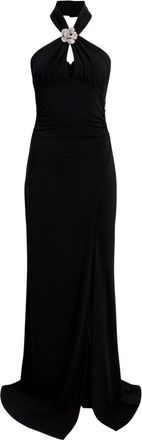 Cinq &agrave; Sept Raashi gown - women - Polyester/Spandex/Elastane - 6 - Black