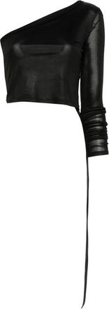 Rick Owens One-shoulder Top - Dames - Longsleeves - Zwart - M - Tops