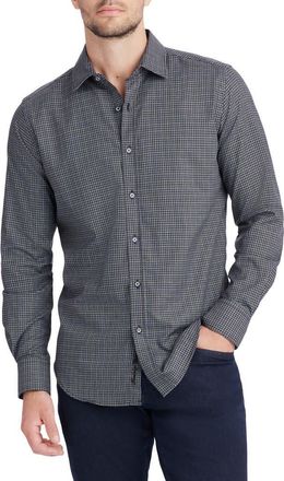 Robert Graham Dex Long Sleeve Button-Up Shirt Valor Long Sleeve Button-Up Shirt in Black Multi at Nordstrom Rack, Size Small