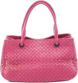 Bottega Veneta Borsa a mano Intrecciato in nappa 2012-2025 - Rosa