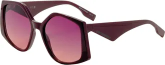 Versace Mens 40mm Silver Sunglasses
