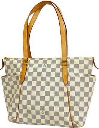 Louis Vuitton White Tote Bag (Pre-Owned)