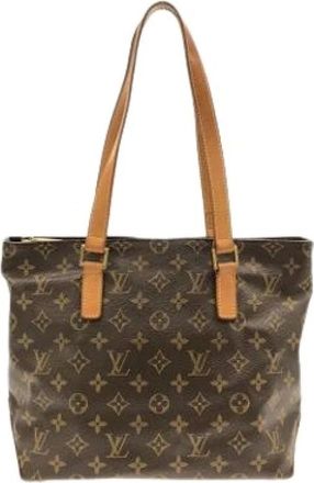 Louis Vuitton Pre-owned Tote Bags, female, Brown, Size: ONE SIZE Pre-owned Vintage Canvas Tote Bag