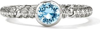 John Hardy Heishi Sterling Silver Topaz Ring at Nordstrom, Size 7