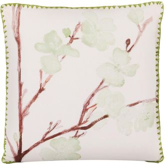 KASANOVA Cuscino divano 45x45 cm fiori verdi