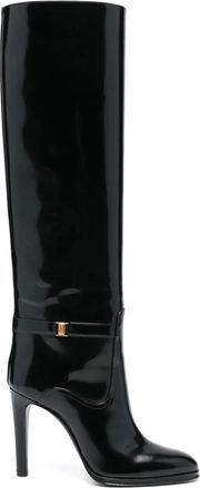 Saint Laurent Stivali Linda 100mm - Nero