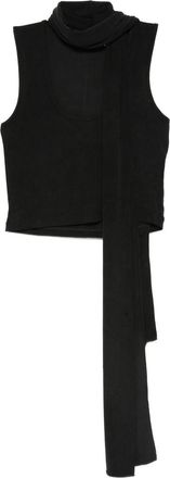 Aya Muse Scoop Tank With Scarf