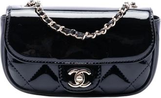 Chanel Pre-owned Mini Flap Crossbody - - Pre-owned - Donna - Nero - ONE SIZE