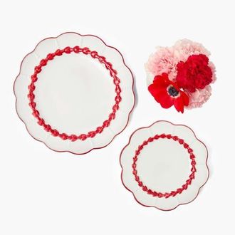 Mrs. Alice Red Laurel Starter Plate at Nordstrom