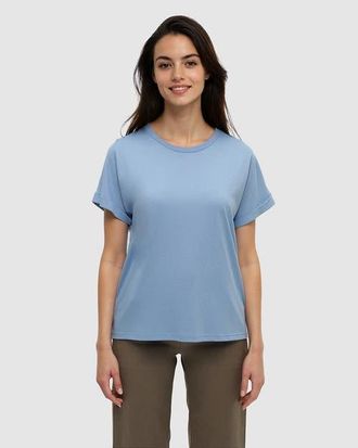tentree Carey T-Shirt in Lakeside Blue at Nordstrom, Size X-Small