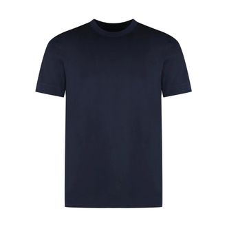 Givenchy Graphic Print Crewneck T-Shirt - male - Givenchy - T-Shirts - Blue - XS - Tops