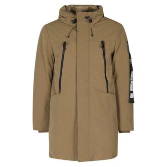 Outhere Soilmark Giaccone Parka Lungo - Coats - Hombre - Marr&oacute;n - XL