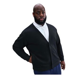 Nike 24.7 ImpossiblySoft Cardigan - Heren - Sport - Zwart - Maat: M Katoen