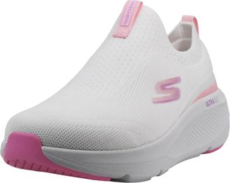 Skechers Womens Go Run Elevate Knit Slip On Trainers, White, 7 UK (10 US)