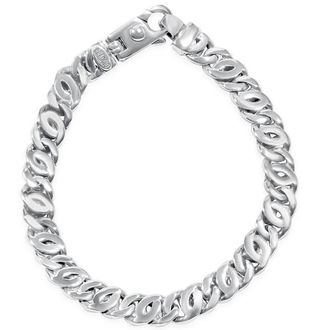 Pompeii3 Mens Marine Link 14k Gold (32gram) or Platinum (52gram) 8.5mm Bracelet 8.25