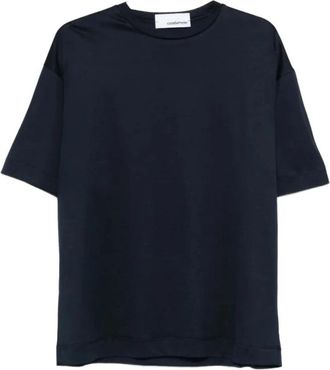 Costumein Katoenen T-shirt - Heren - T-shirts - Blauw - XL - Katoen - Tops