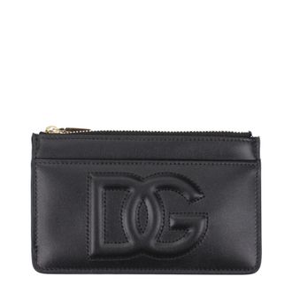 Dolce & Gabbana Dolce&Gabbana Damens Geldb&ouml;rse Leder Schwarz