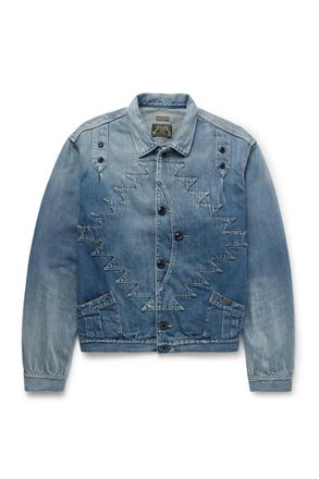 KAPITAL Thunderbird Panelled Denim Blouson Jacket