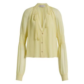 Alberta Ferretti Mujer, Blusas y Camisas, Amarillo, Talla: S