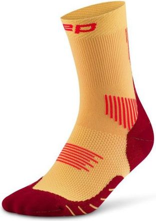 CEP Run Socks Mid Cut 5.0 Laufsocken f&uuml;r Herren | beige