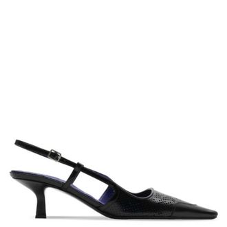 Burberry Chisel Sling-Back 50MM Pumps, Brand Size 35 ( US Size 5 )