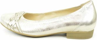 Gabor Ballerinas - Dames - Schoenen - Grijs - Maat: 38 EU Leer