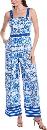 Adrianna Papell Pleated Jumpsuit