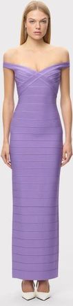 H&eacute;rve L&eacute;ger The Bonnie Gown in Daphne at Nordstrom, Size Xx-Small