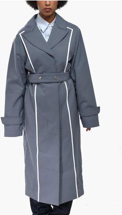 Off-white Coat FORMAL with Contrast Details size 40