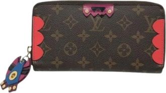 Louis Vuitton Pre-owned Wallets, female, Brown, Size: ONE SIZE Pre-owned Vintage Canvas Wallet
