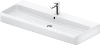 Duravit Lavabo Duravit Qatego, 1200x470mm, Con Rebosadero, Parte Inferior