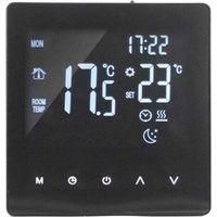 OEM Termostato Digital Con Pantalla Lcd, Xu, Programable, Inteligente, T&aacute;ctil, Controlador De Caldera De Agua Caliente De Pie, Negro, Ac90-240v, K2mrh3a