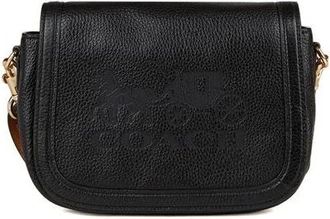Coach Saddle Bag with Horse and Carriage - female - Coach - Cross Body Bags - Black - ONE SIZE - Bags