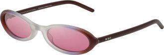 Retro Superfuture CHERRY SIDE FADE 1NW Mens Sunglasses White Size 55