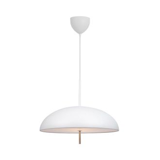 Nordlux Premium Indoor Pendant Light White Metal E27 Diffused - Mains Powered, IP20