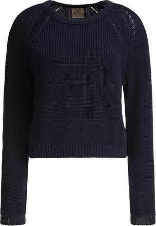 Rakk&igrave; Cecile Truien - Dames - Ronde hals truien - Blauw - 2XS - Katoen - Truien & Vesten