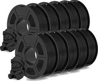 OEM Filamento Para Impresora 3d, Alto Rendimiento, Sin Burbujas, Hsmpla 10 Negro