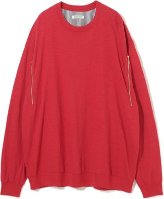 Undercover Felpa con zip - Rosso