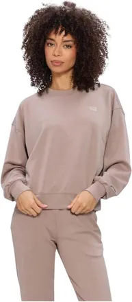 Mercer Amsterdam Hoodies & sweatvesten, Dames, Grijs, XS, Polyester, Scuba Crewneck W