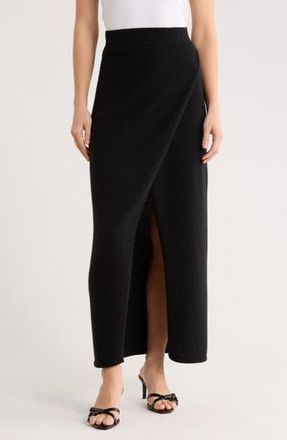 Splendid Tori Cashmere Maxi Skirt in Black at Nordstrom Rack, Size Small