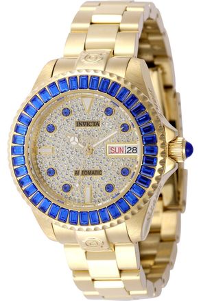 Invicta Pro Diver 49622 Dameshorloge - Automatisch Uurwerk - Roestvrij Staal met Zilveren Wijzerplaat - 38 mm