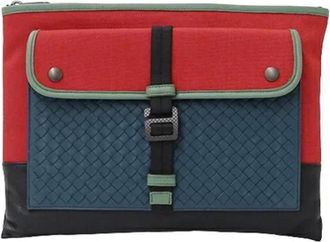 Bottega Veneta Pre-owned Clutches, female, Multicolor, Size: ONE SIZE Pre-owned Leather clutches