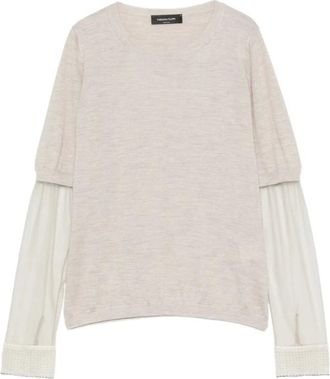 Fabiana Filippi Mujer, Jerseys, Beige, Talla: S